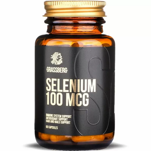 

Селен Grassberg Selenium 100 mcg 60 капсул