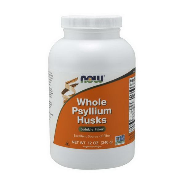 

Подорожник Now Foods Whole Psyllium Husks 340 грамм Без вкуса