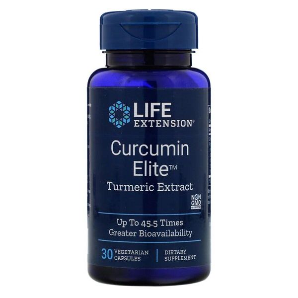 

Экстракт куркумы Curcumin Elite Life Extension 30 капсул