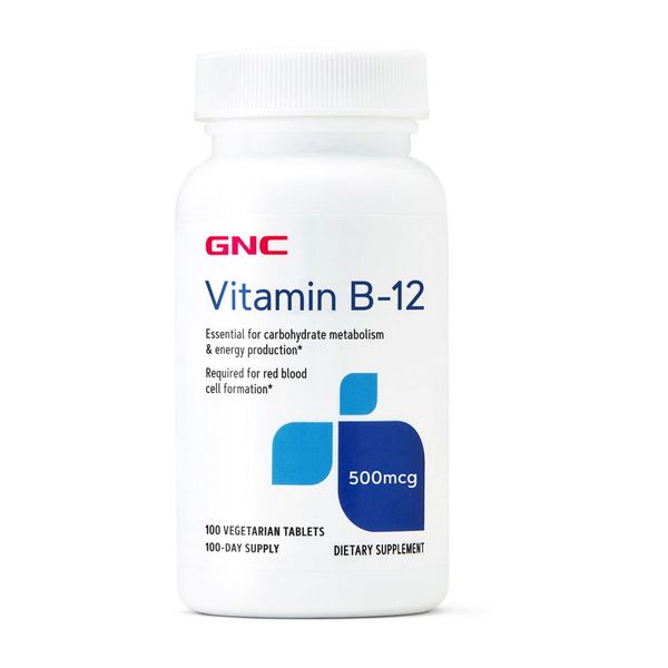 

Витамин Б 12 GNC Vitamin B-12 500 mcg 100 таблеток