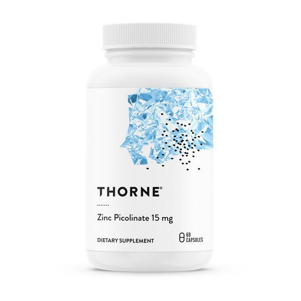 

Цинк Thorne Research Zinc Picolinate 15 mg 60 капсул