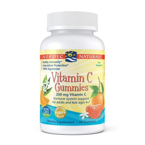 

Витамин C Nordic Naturals Vitamin C Gummies 60 жевательных таблеток