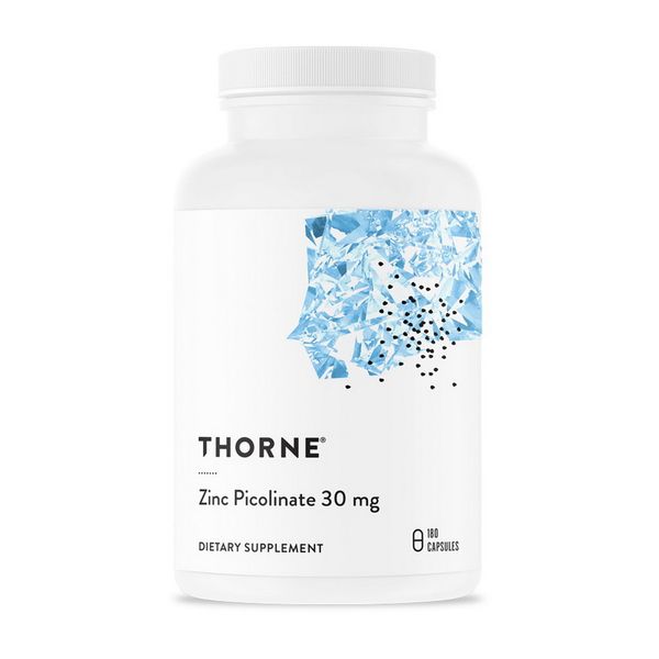 

Цинк Thorne Research Zinc Picolinate 30 mg 180 капсул