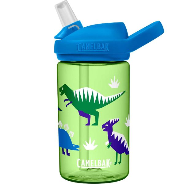 

Фляга (бутылка) для воды детская CamelBak Eddy+ Kids 14oz, Hip Dinos (0,4 л)