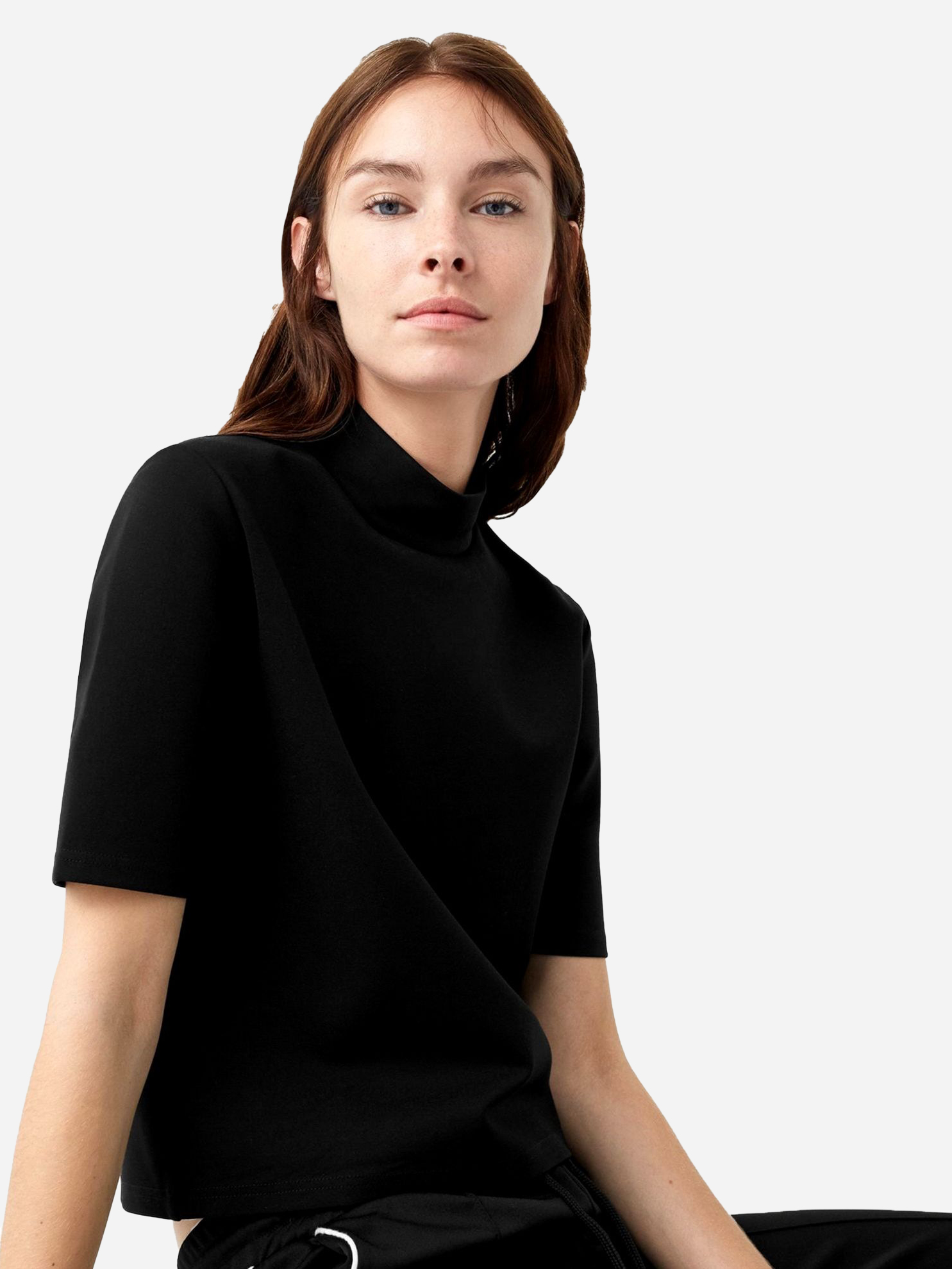 

Футболка Mango 73063616 M Черная