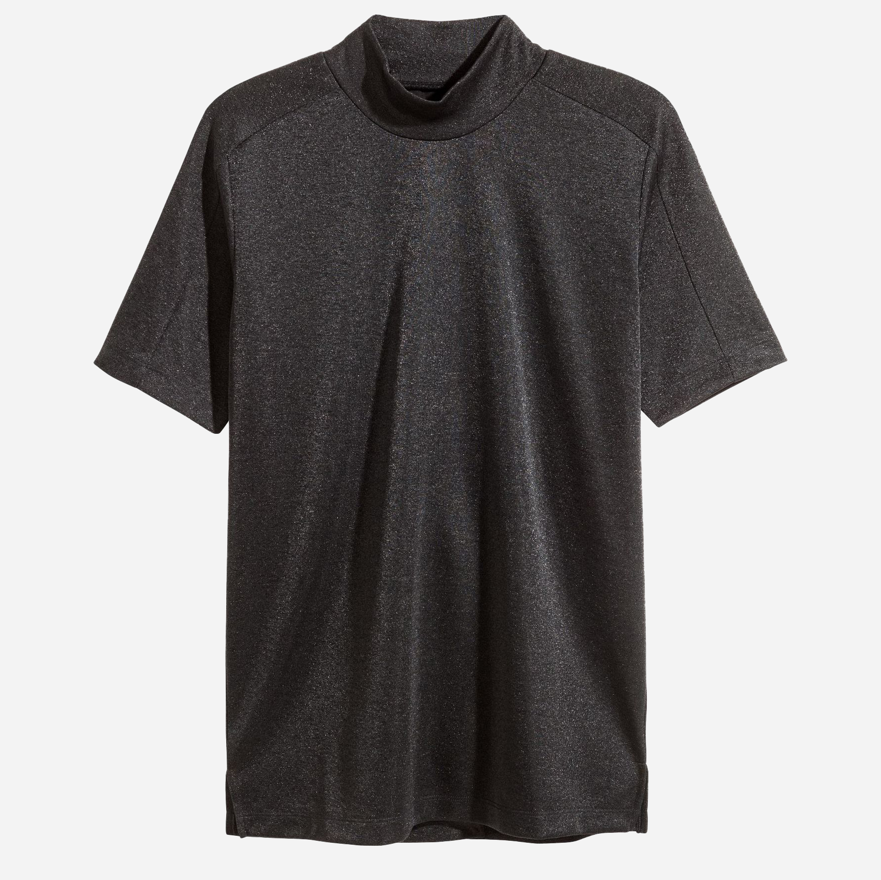 

Футболка H&M 5678656  Черная блеск, Футболка H&M 5678656 XS Черная блеск