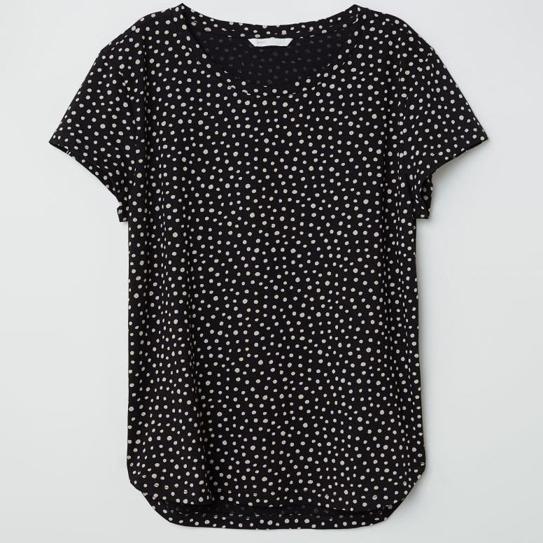 

Футболка H&M 06107769 XS Черная