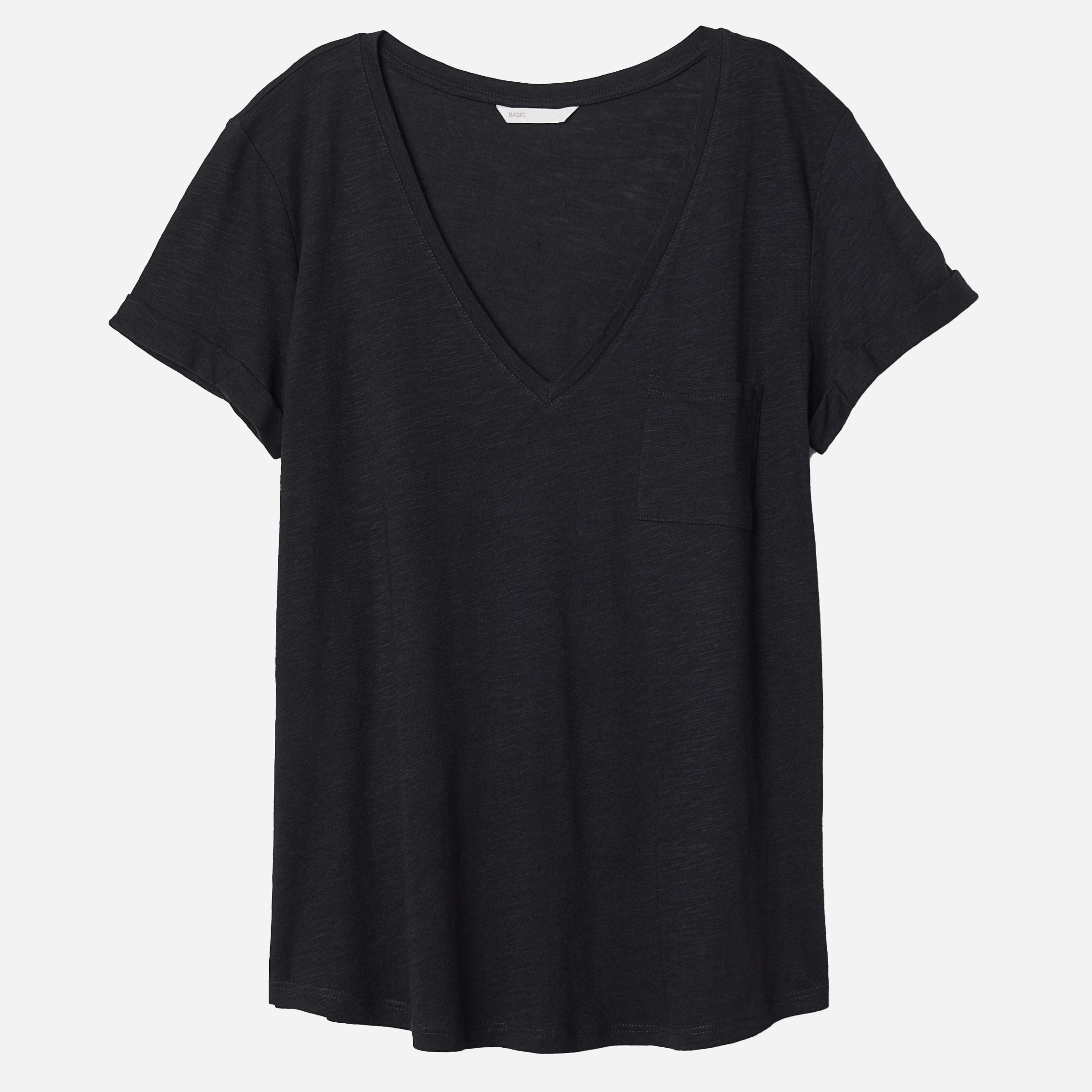 

Футболка H&M 0630438-8  Черная, Футболка H&M 0630438-8 XS Черная