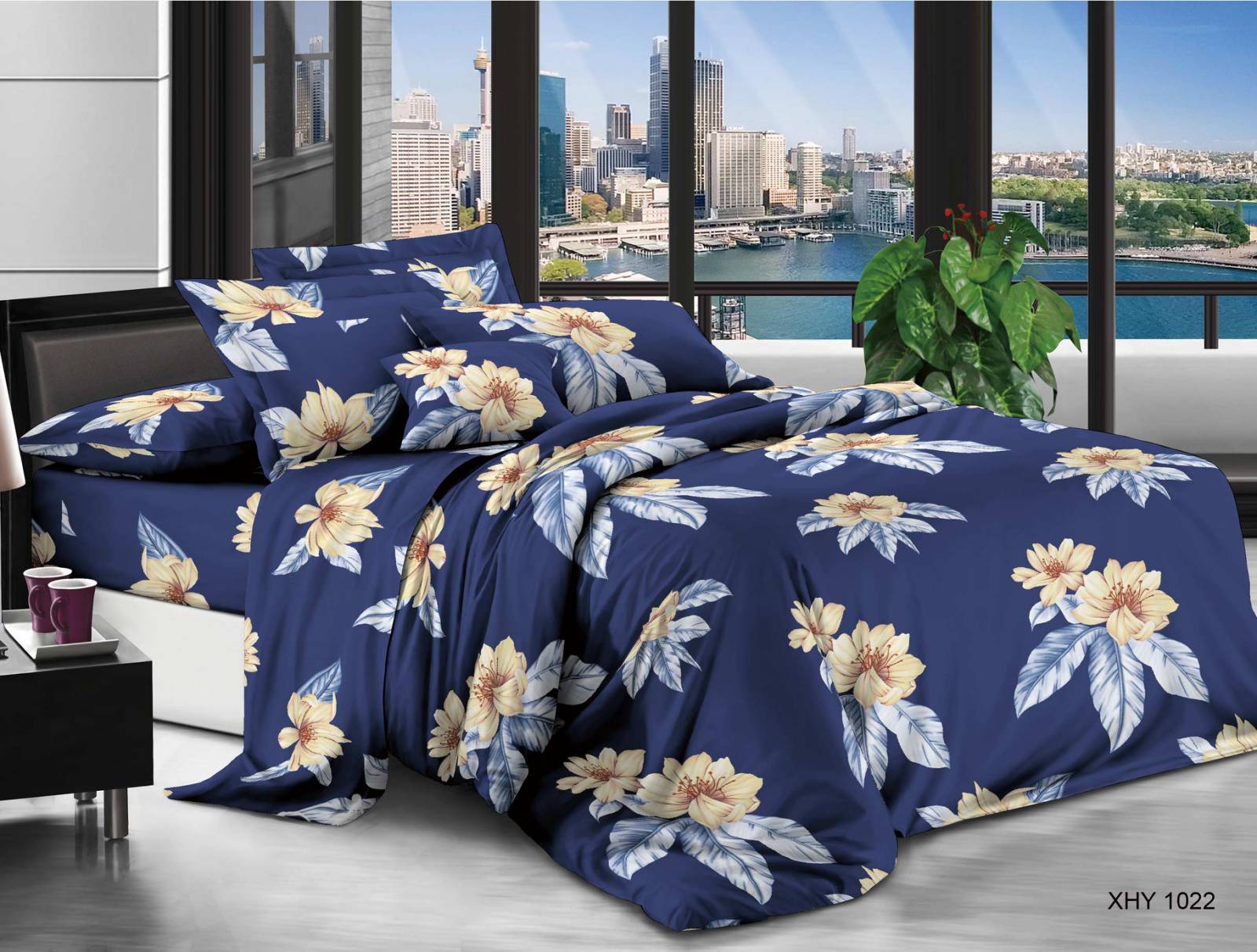 

Комплект постельного белья Modern Микросатин 15-0280 Jessica Семейный 160x220