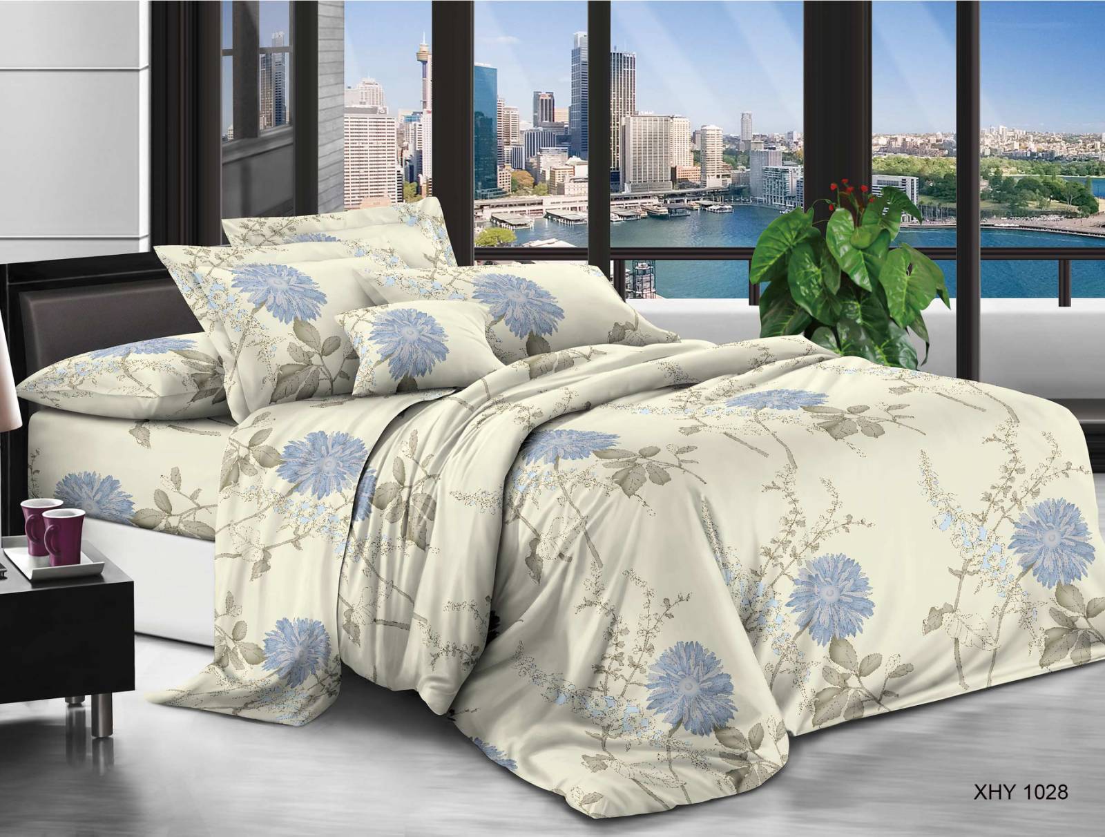 

Комплект постельного белья Modern Микросатин 15-0283 Carly King Size