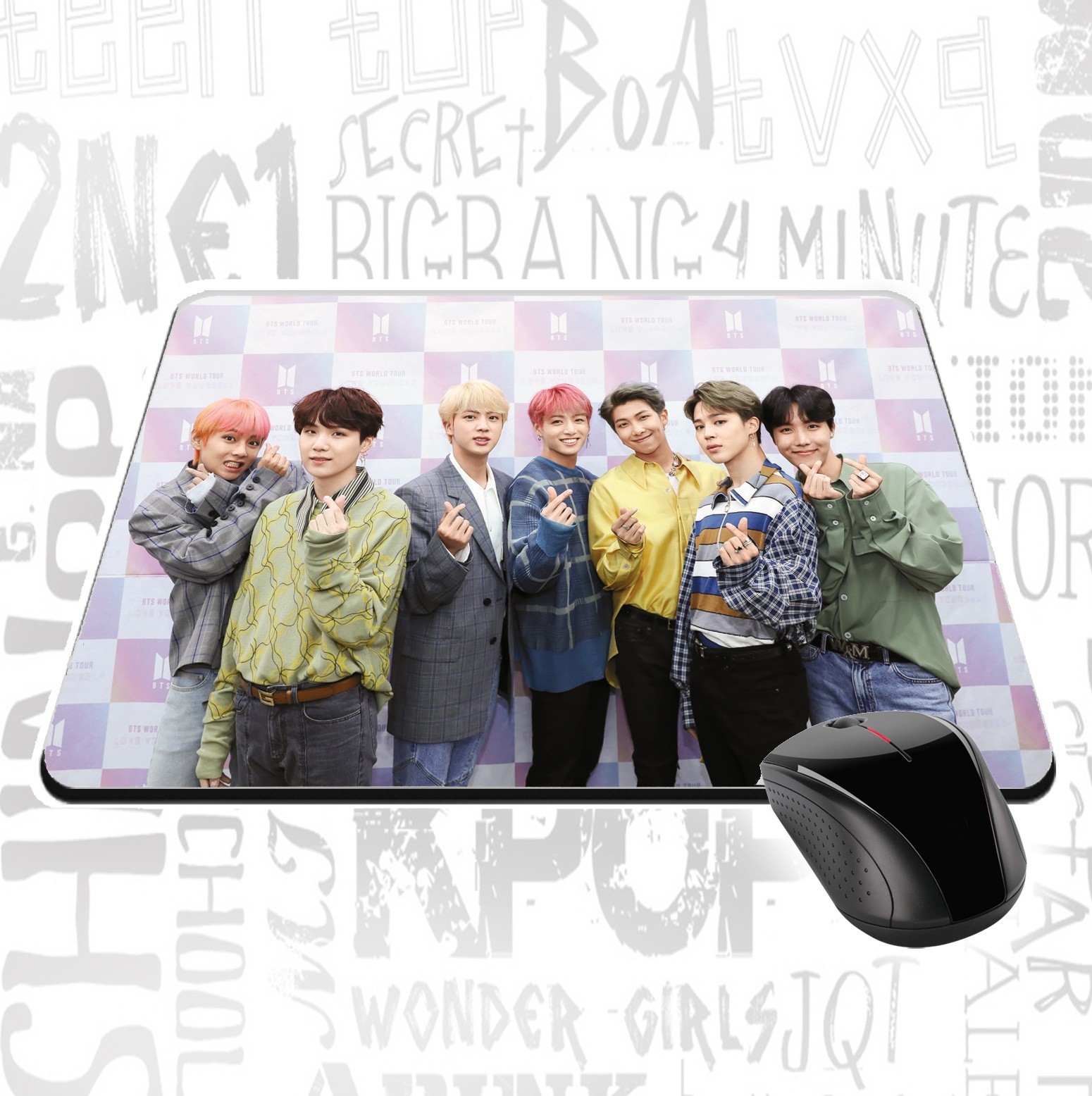 

Килимок для мишки 004 K-POP Розмір 220х180 cм Speed (UYUG-04)