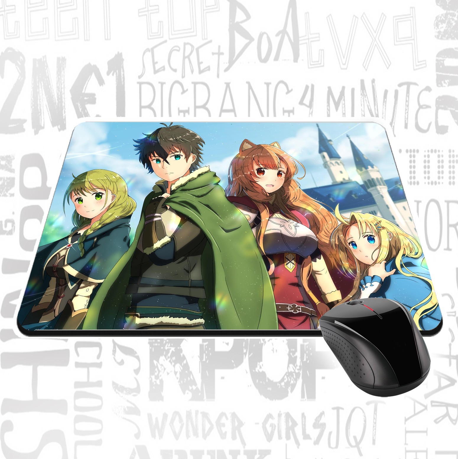 

Коврик для мышки Восхождение героя щита The Rising of the Shield Hero 3 IMCAT 220x180 мм (MWZ-0012203)