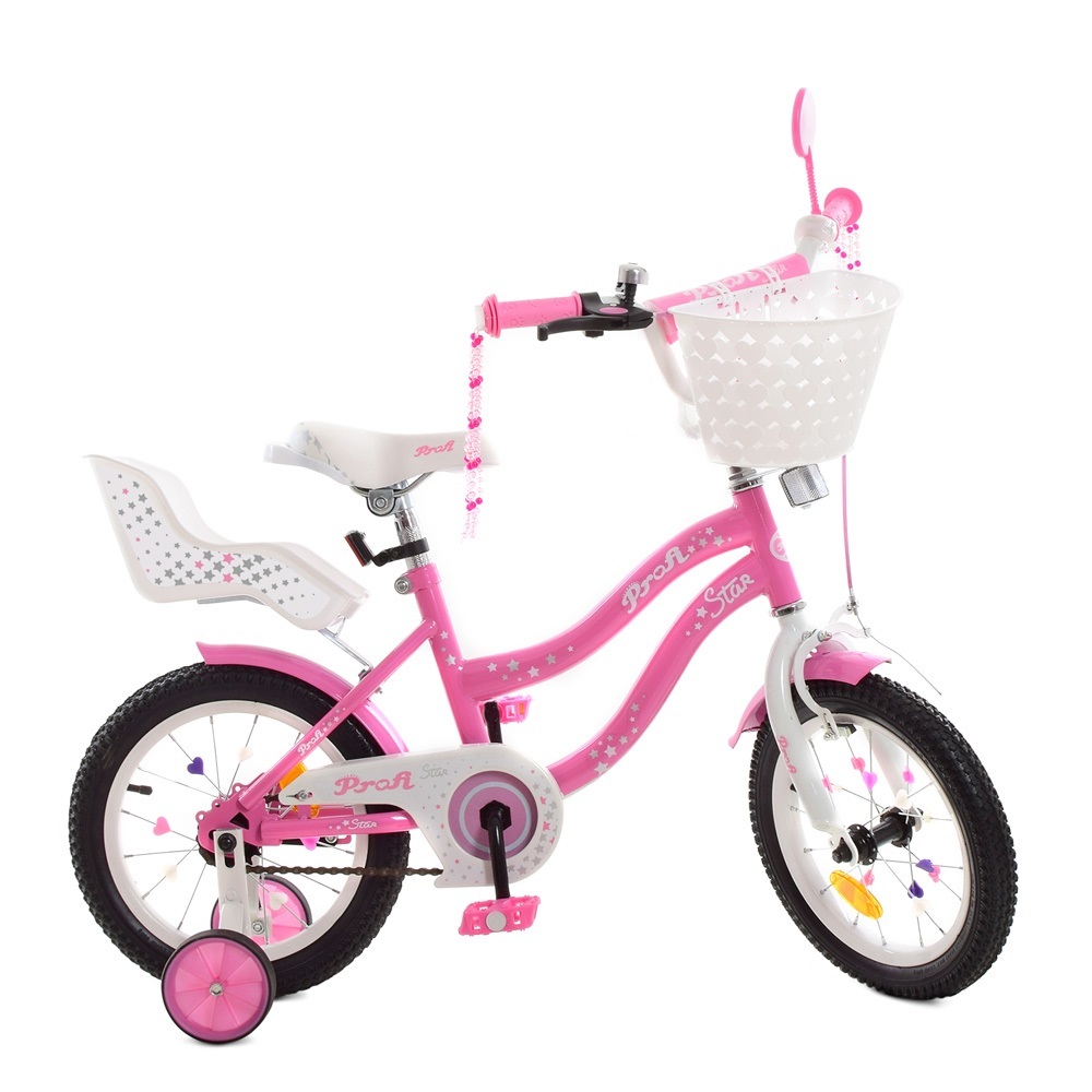 

Велосипед Profi Star New 14" Y1491-1K Pink (Y1491-1K)