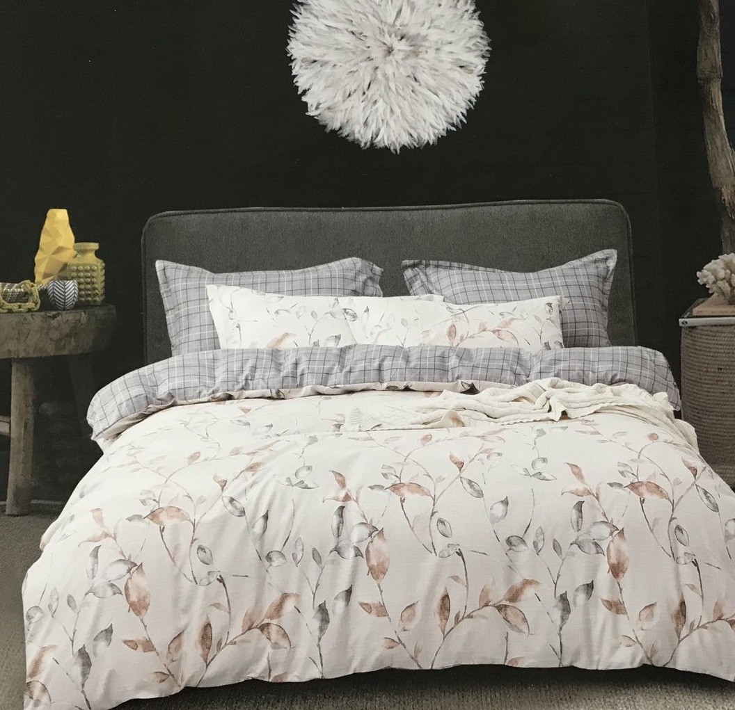 

Комплект постільної білизни Шем Royal satin 180Х220 основний бежевий 16