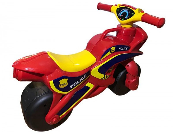 

Байк-беговел DOLONI TOYS ПОЛИЦИЯ Красный (0138/560)