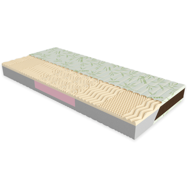 

Ортопедичний матрац TakeGo Bamboo NEO WHITE 80 см x 190 см