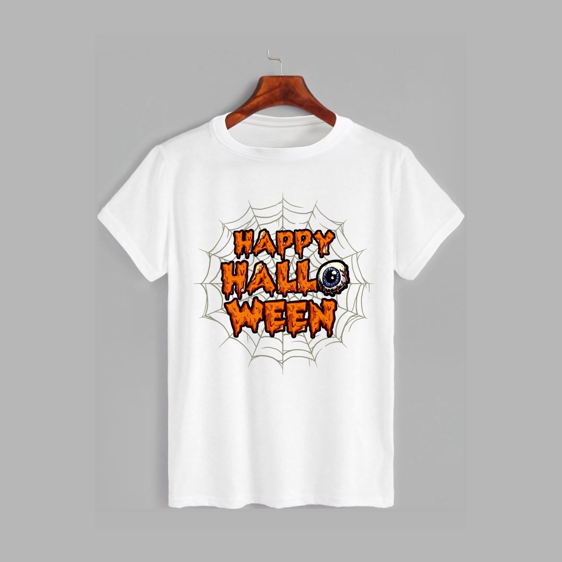 Акція на Футболка Likey Happy Halloween M150-2323 3XL Біла від Rozetka