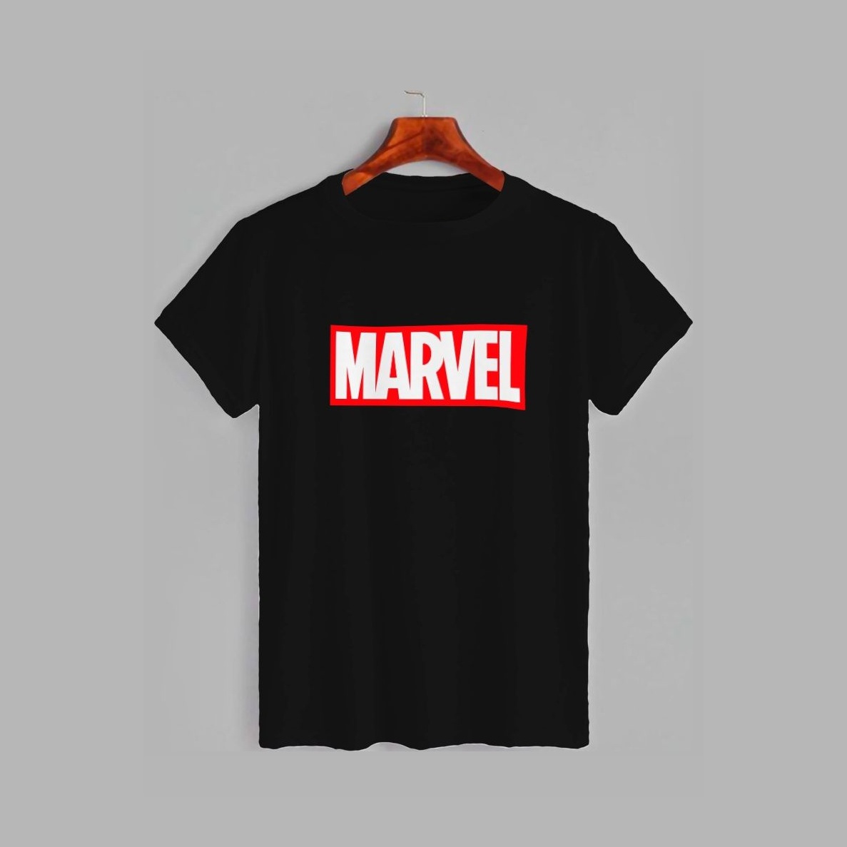 Акція на Футболка Likey Marvel M150-0605 XXL Чорна від Rozetka