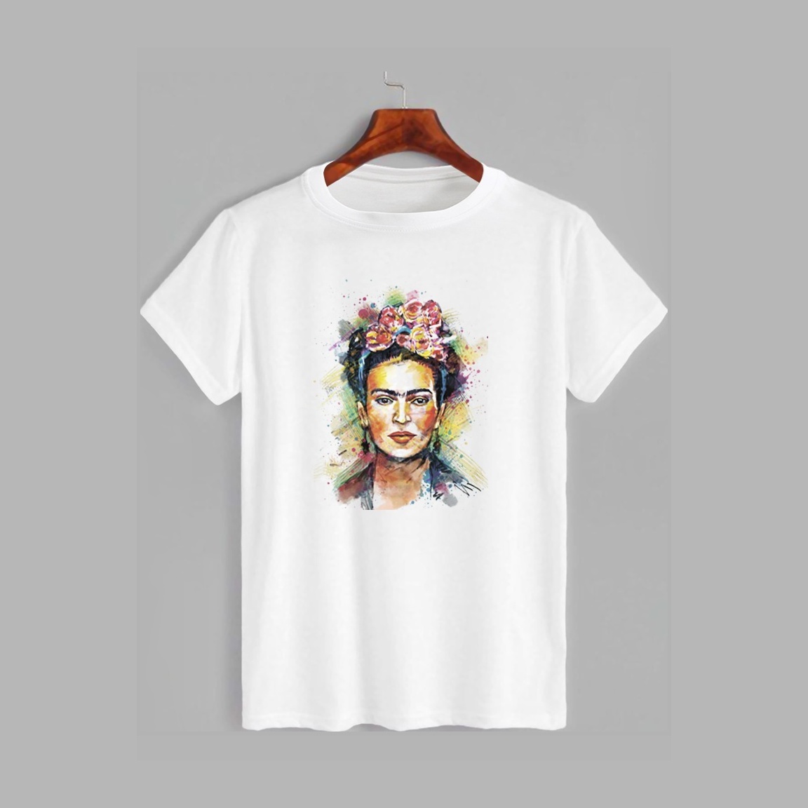 Акція на Футболка Likey Frida Kahlo - Фріда Кало M150-0131 XL Біла від Rozetka