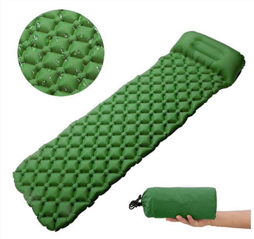 

Каремат Туристический Надувной Tourist Mat-02 Green 220 * 58 * 6 см