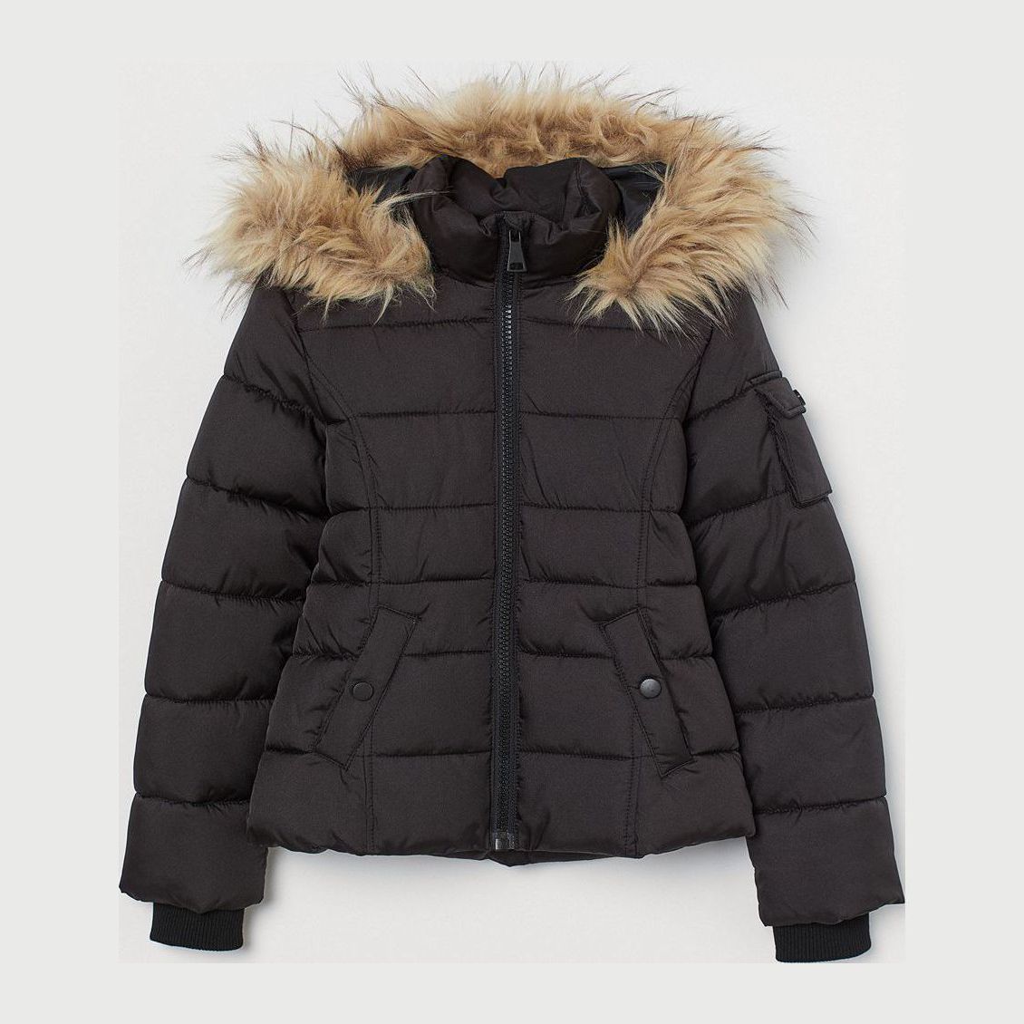 

Демисезонная куртка H&M HOM91008 164 см Черная