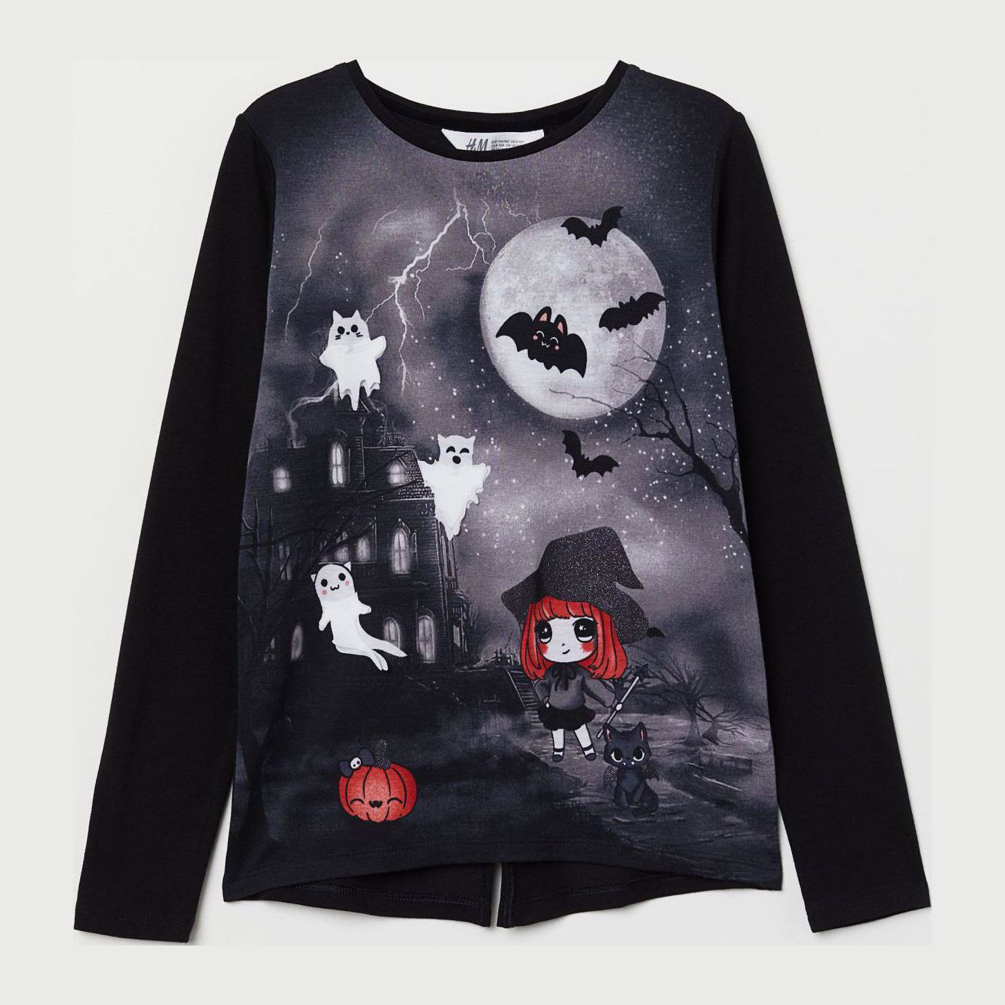 

Футболка с длинными рукавами H&M HOM91103 NY 92 см Черный/Серый/Комбинированный