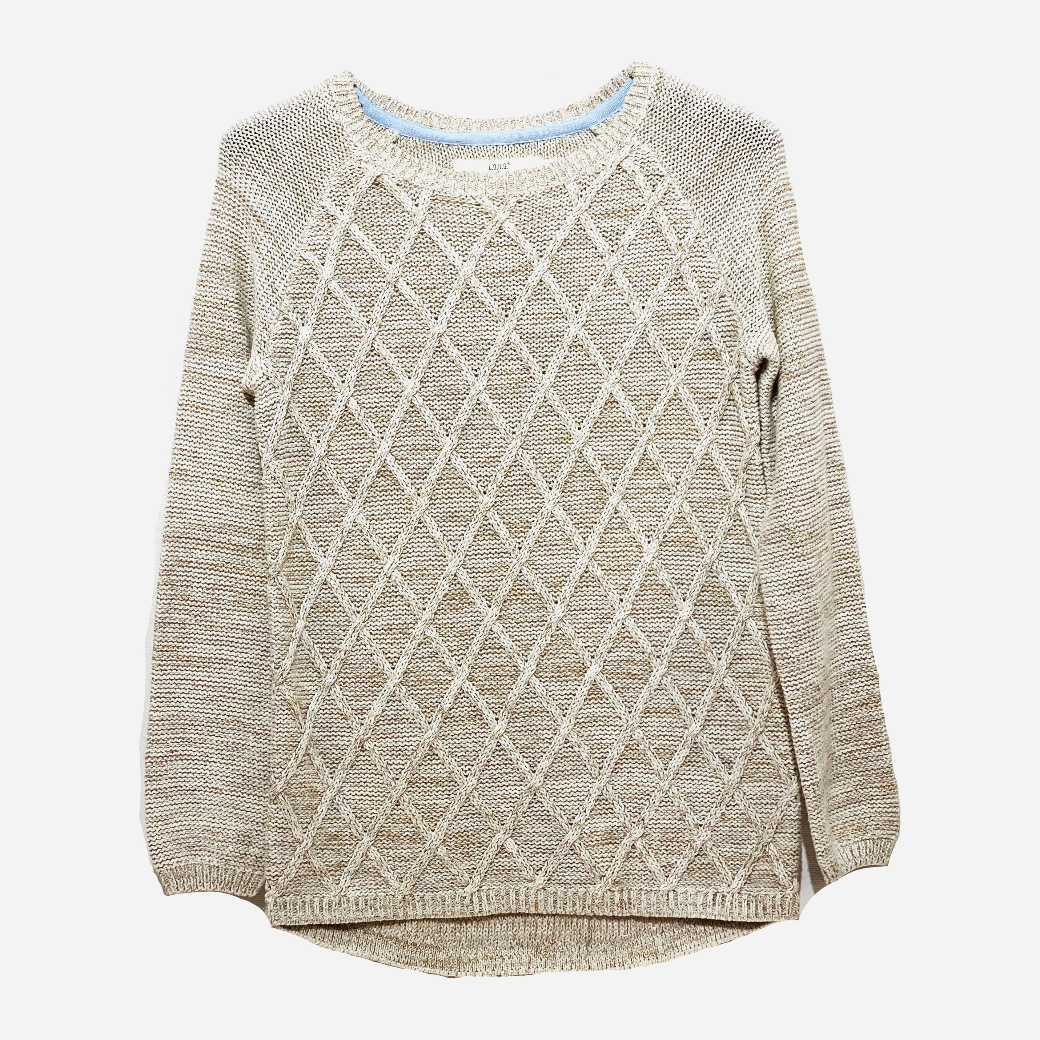 

Джемпер H&M HOM92149 8-10 лет (134-140 см.) бежевый