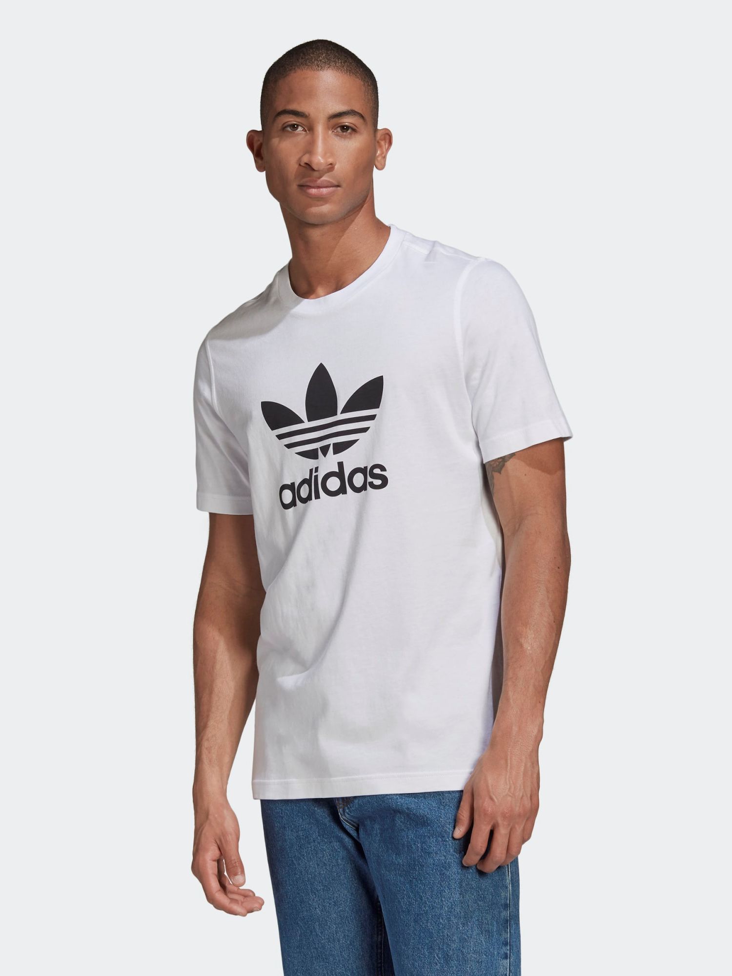 

Футболка Adidas Trefoil T-Shirt GN3463 L White/Black