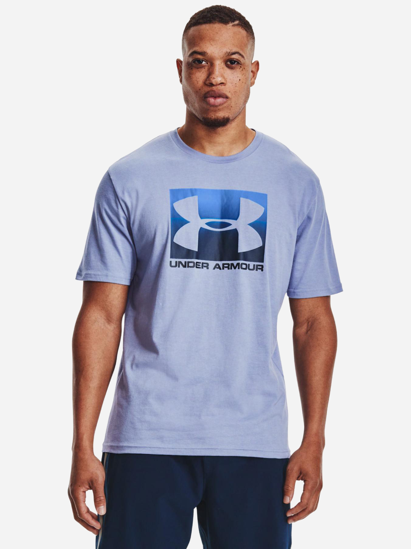 

Футболка Under Armour Ua Boxed Sportstyle Ss-Blu 1329581-420 S Голубая