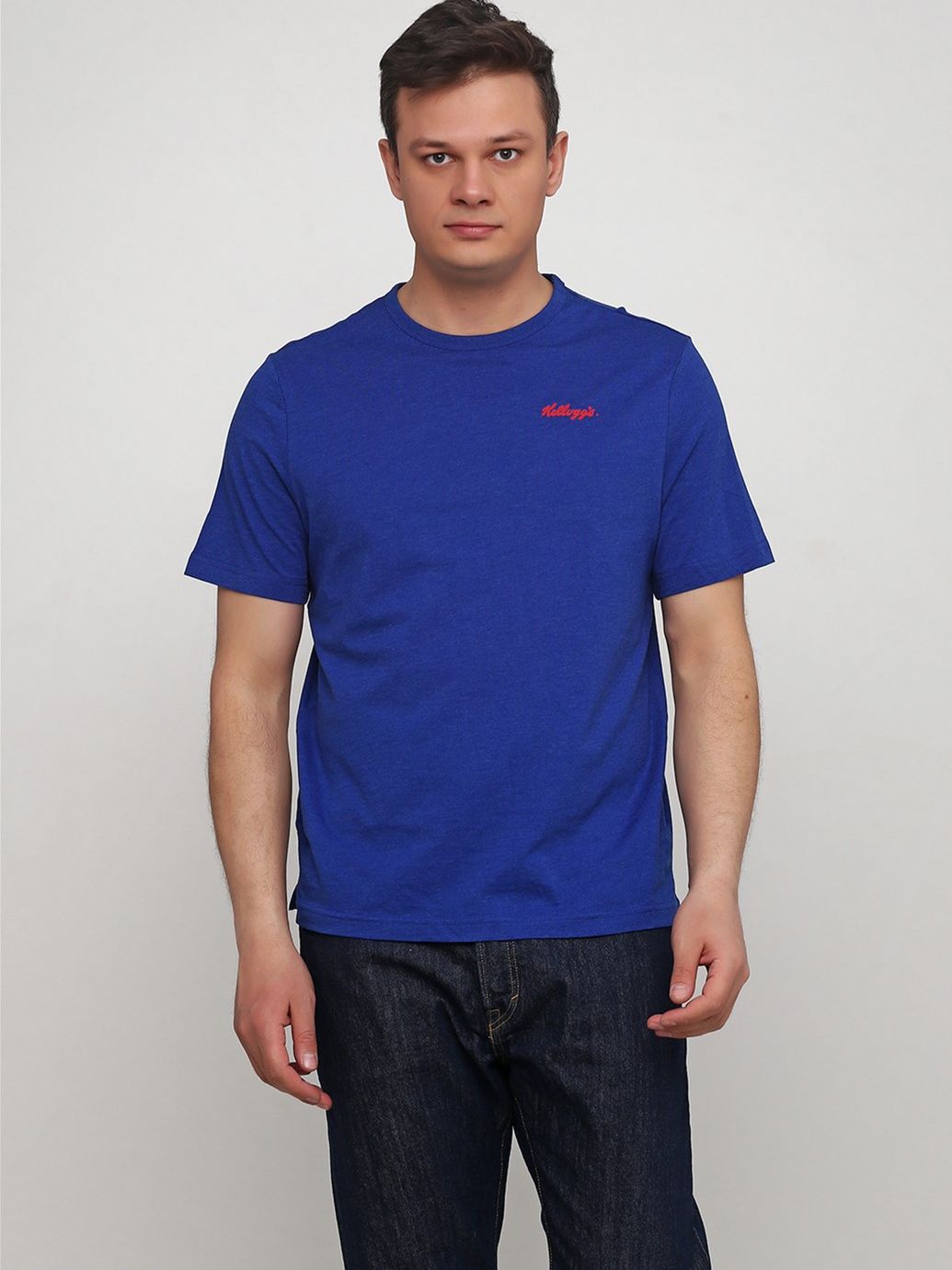 

Футболка H& 683124  Синяя, Футболка H&M 683124 M Синяя