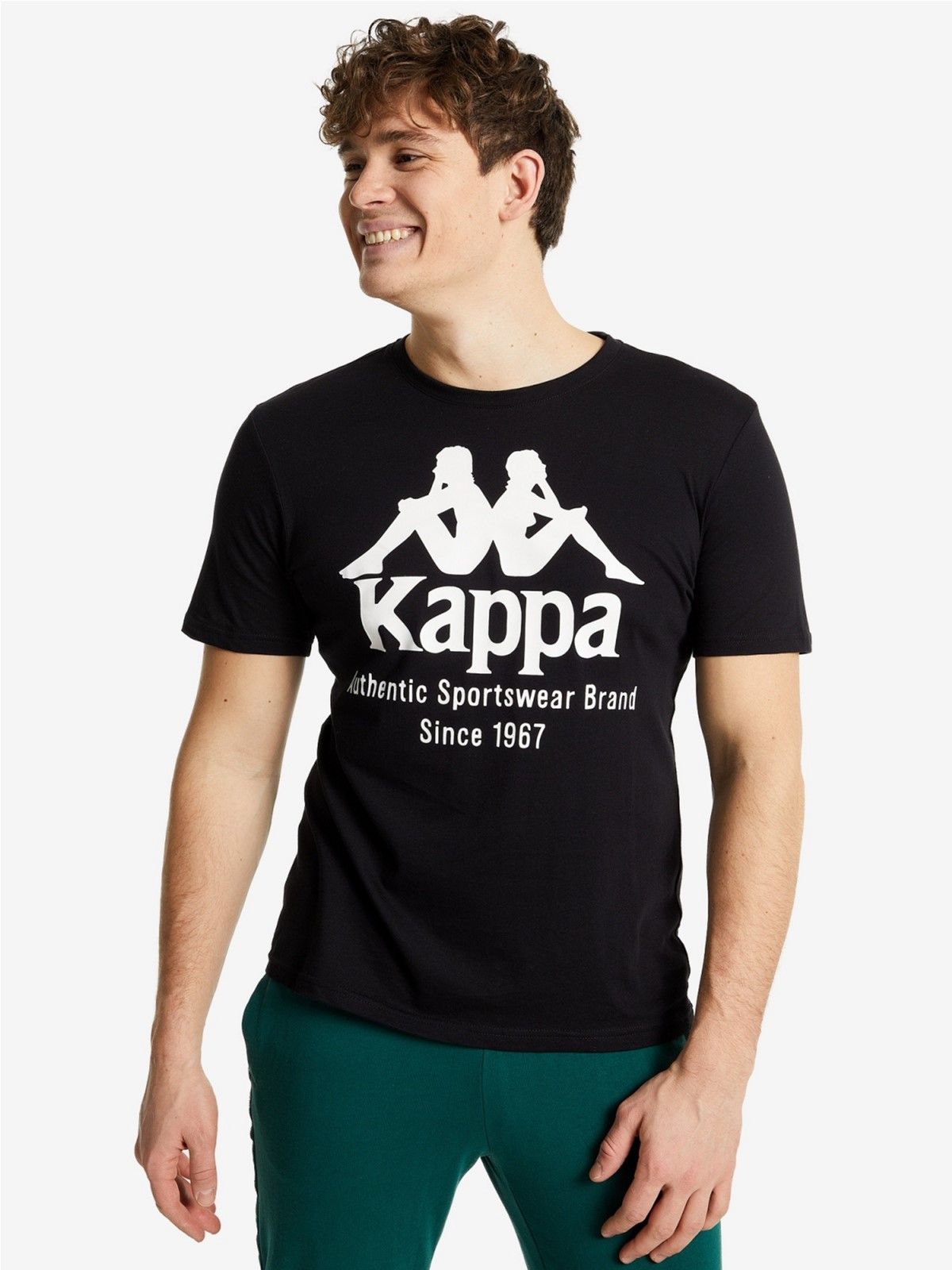 

Футболка Kappa 107926-99 2XL (54) Черная