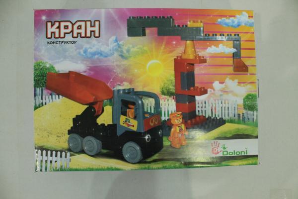 

Конструктор "Кран" мини, 38 дет. Doloni (013888/18)