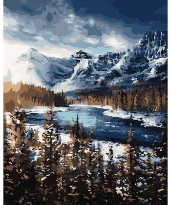 

Живопис за номерами ArtStory Гори взимку 40х50 см в коробці (AS0705-mt)