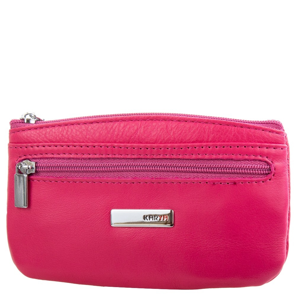 

Ключница кожаная KARYA 435-040 розовый