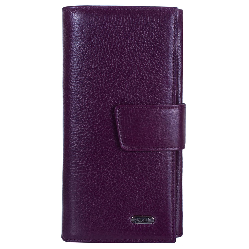 

Кошелек женcкий кожаный CANPEL 700-95 фиолетовый флотар