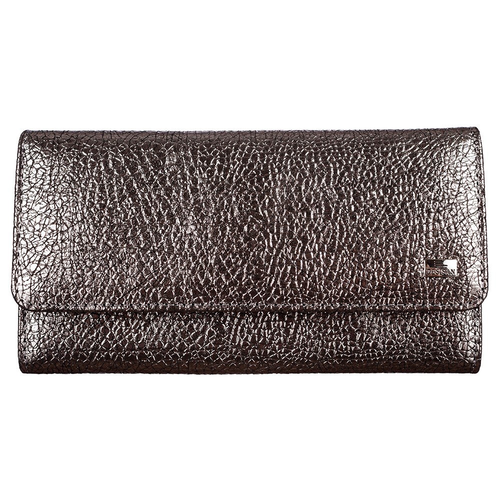 

Кошелек женский кожаный Desisan 900-669 серебро