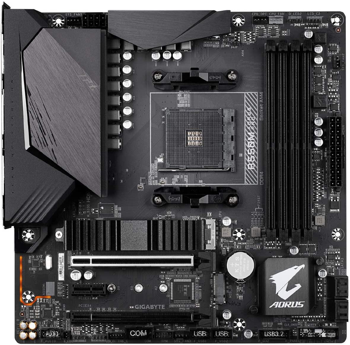 

Материнская плата Gigabyte B550M AORUS PRO-P (sAM4, AMD B550, PCI-Ex16)
