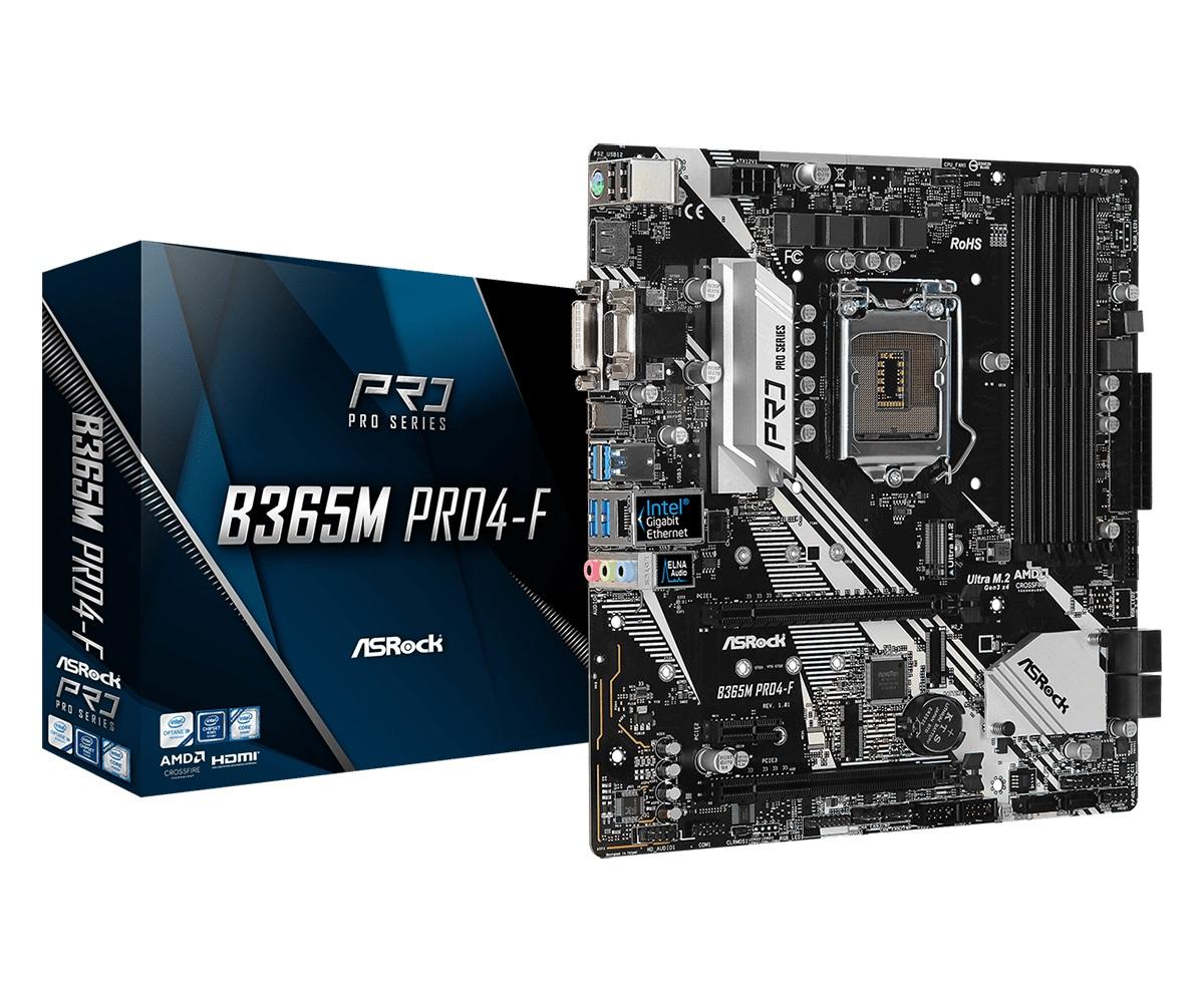 

Материнская плата AsRock B365M Pro4-F (s1151v2, Intel B365, PCI-Ex16)