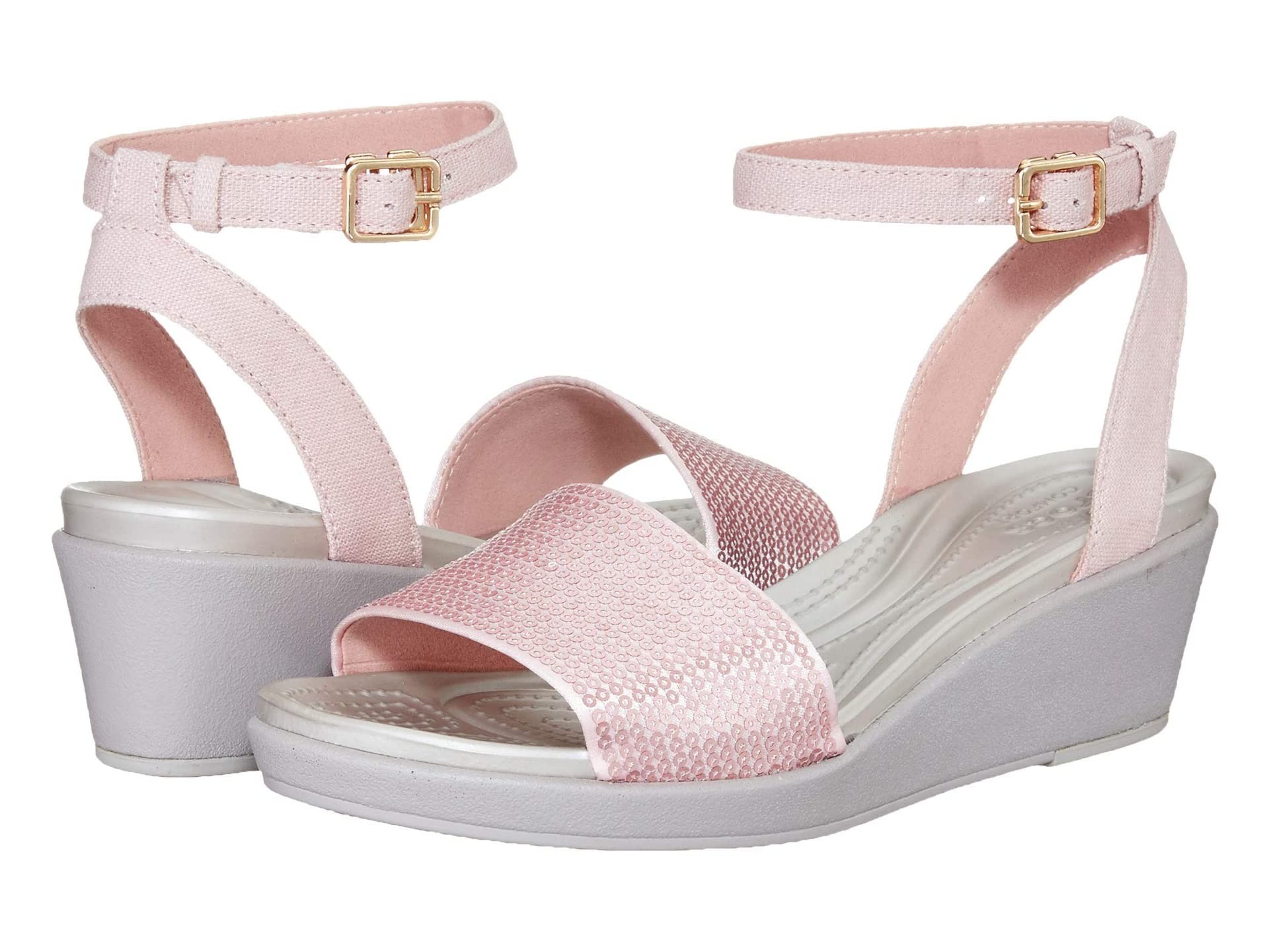 

Босоножки Crocs Leigh Ann W8 38-39 серый