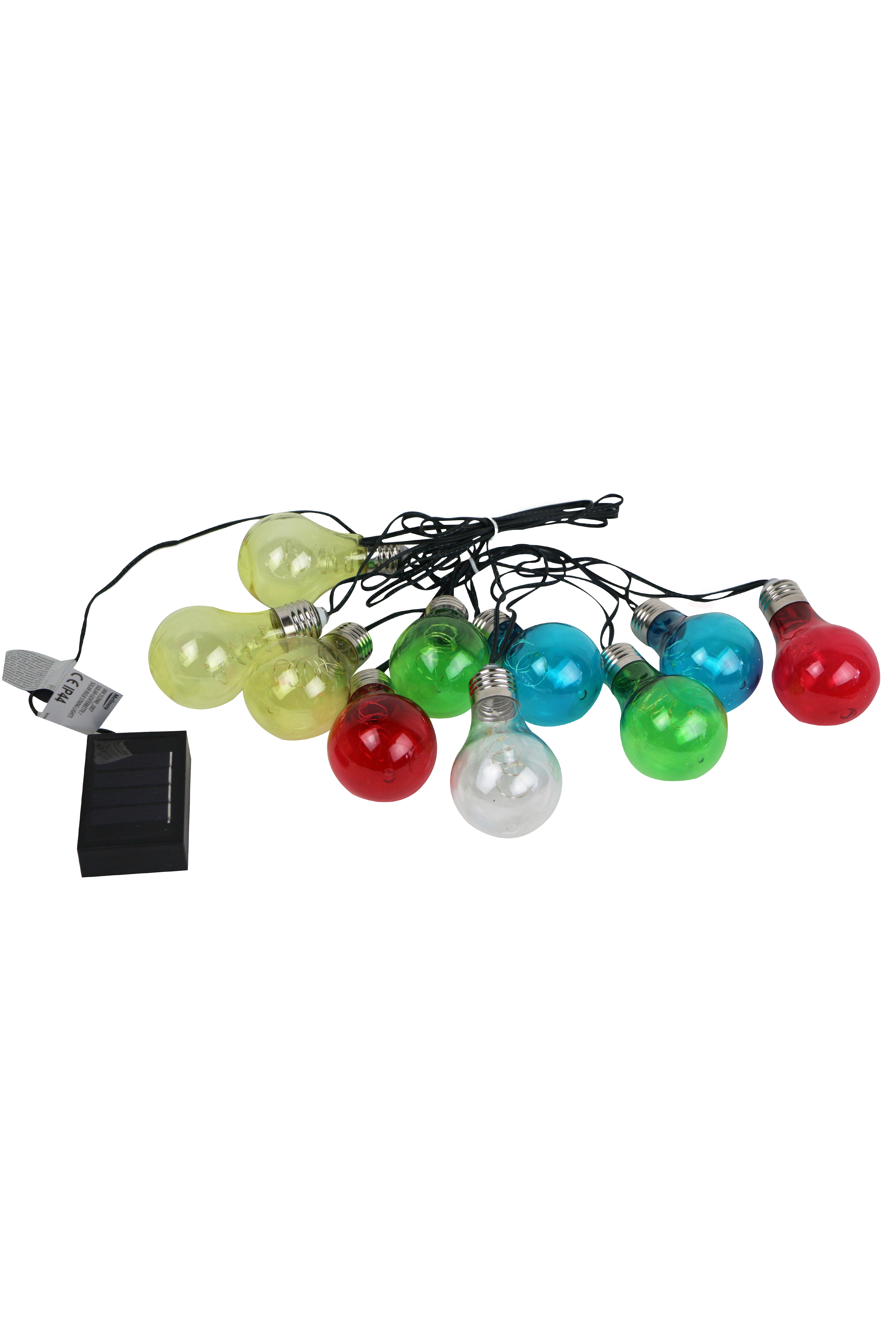 

Солнечная гирлянда в виде лампочек с аккумулятором Melinera разноцветный LI-110202