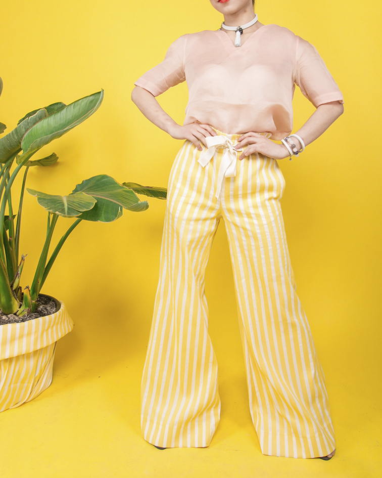 

Брюки IPANTS Смугасті брюки-кльош, Брюки IPANTS Смугасті брюки-кльош XS
