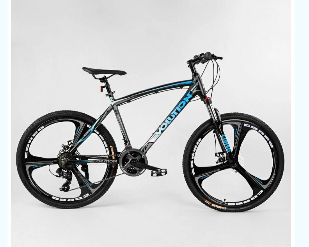 

Велосипед Спортивный CORSO Evolution 26 дюймов синий
