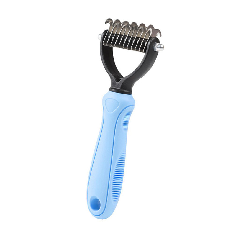 

Колтунорез с широким зубом Taotaopets 097701 Blue В:4.5см для кошек и собак (F_5421-17609)