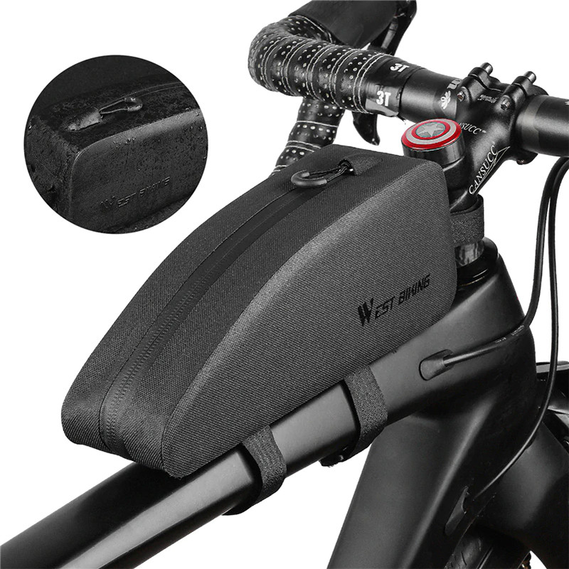 

Велосипедная сумка на раму West Biking 0707212 Black горизонтальная (F_4955-15111)
