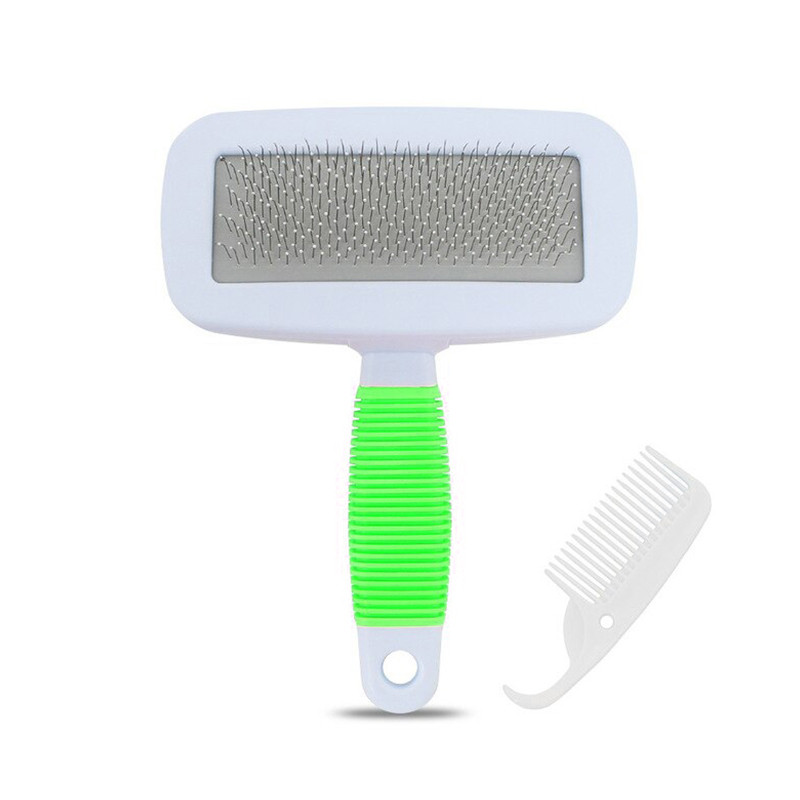 

Расческа для шерсти животных Taotaopets 094407 Green с гребнем (F_5404-17613)