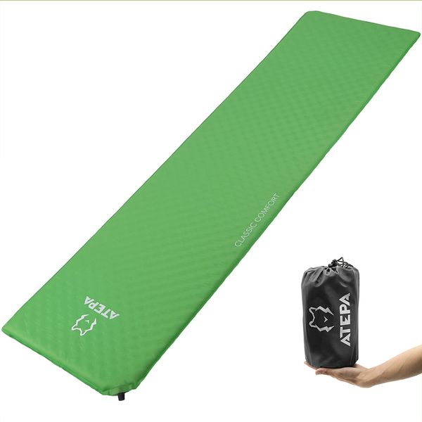 

Надувной коврик Atepa CLASSIC LIGHT 183*51*2.5 см зеленый (AM1001_GREEN)
