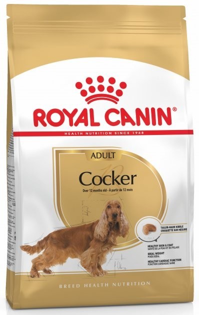 

Сухой корм Royal Canin Cocker Adult для взрослых собак старше 12 месяцев 3 кг (3182550743709)