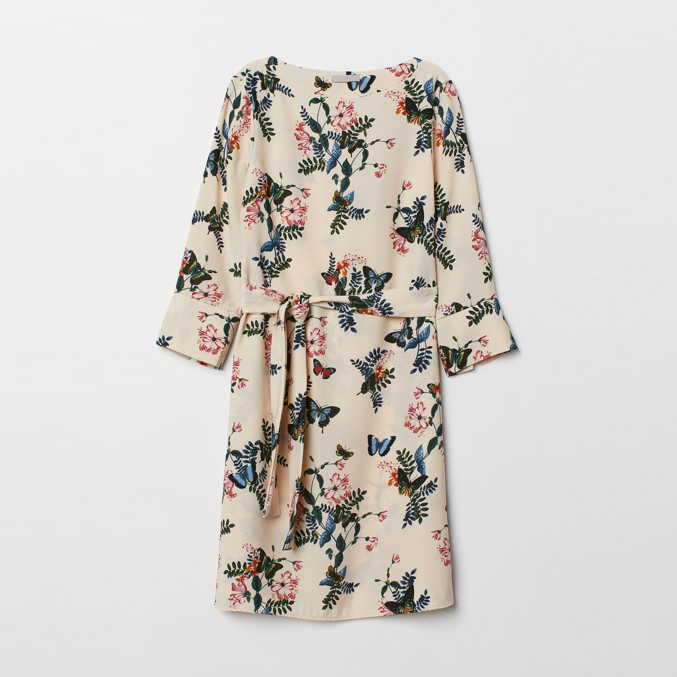 

Платье H&M 6493979-ABDM 46 Бежевое