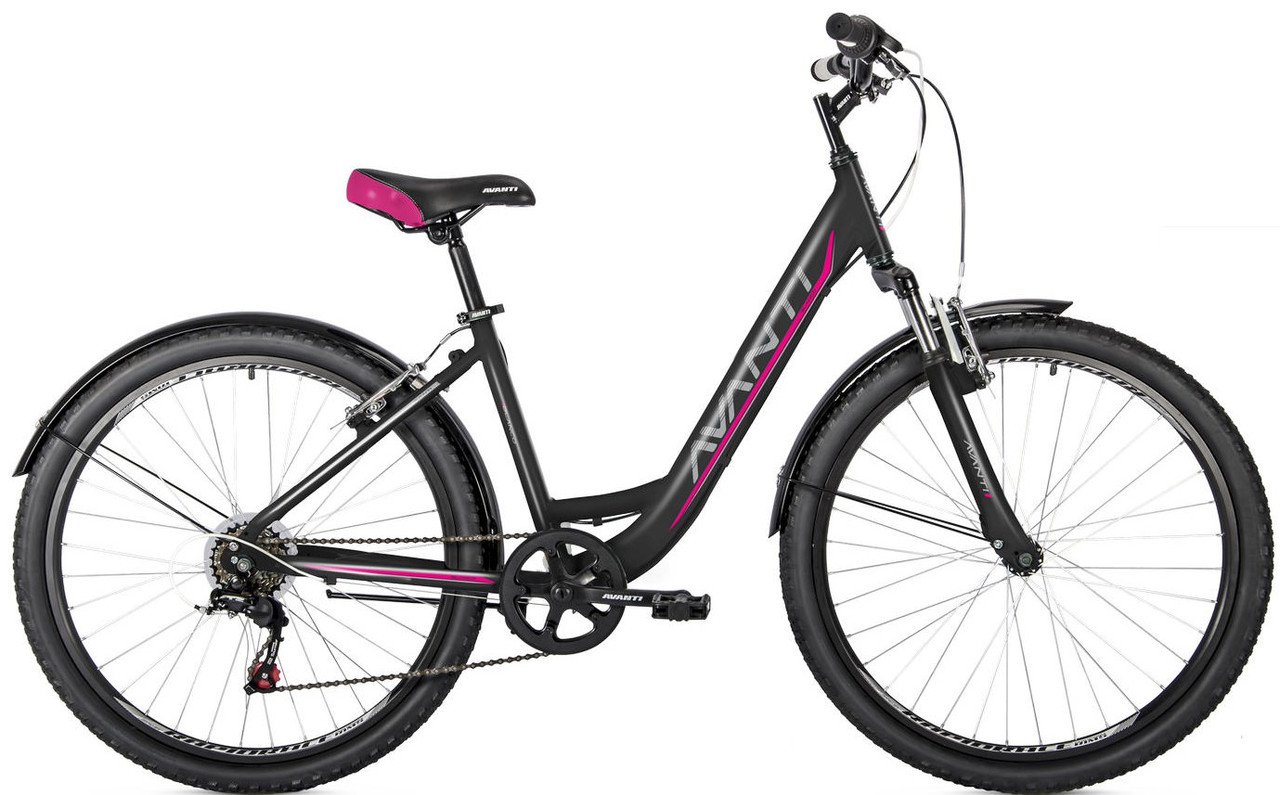 

Велосипед 26" Avanti BLANCO 6SPD 16" черно розовый (2021)