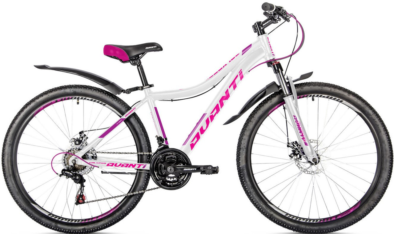 

Велосипед 26" AVANTI CALYPSO бело розовый (2021)
